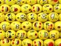 Porcelain 16mm Mixed Emoticon Beads